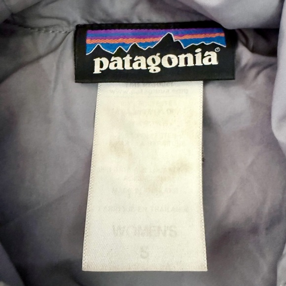 Patagonia Conejo Vest Women’s Small Gray Hooded High Pile Fleece - Picture 2 of 8